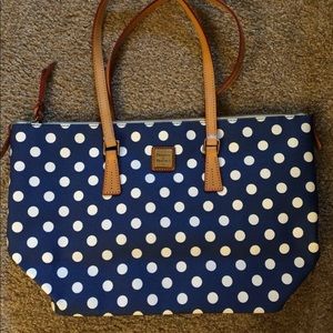 Dooney & Bourke polka dot purse